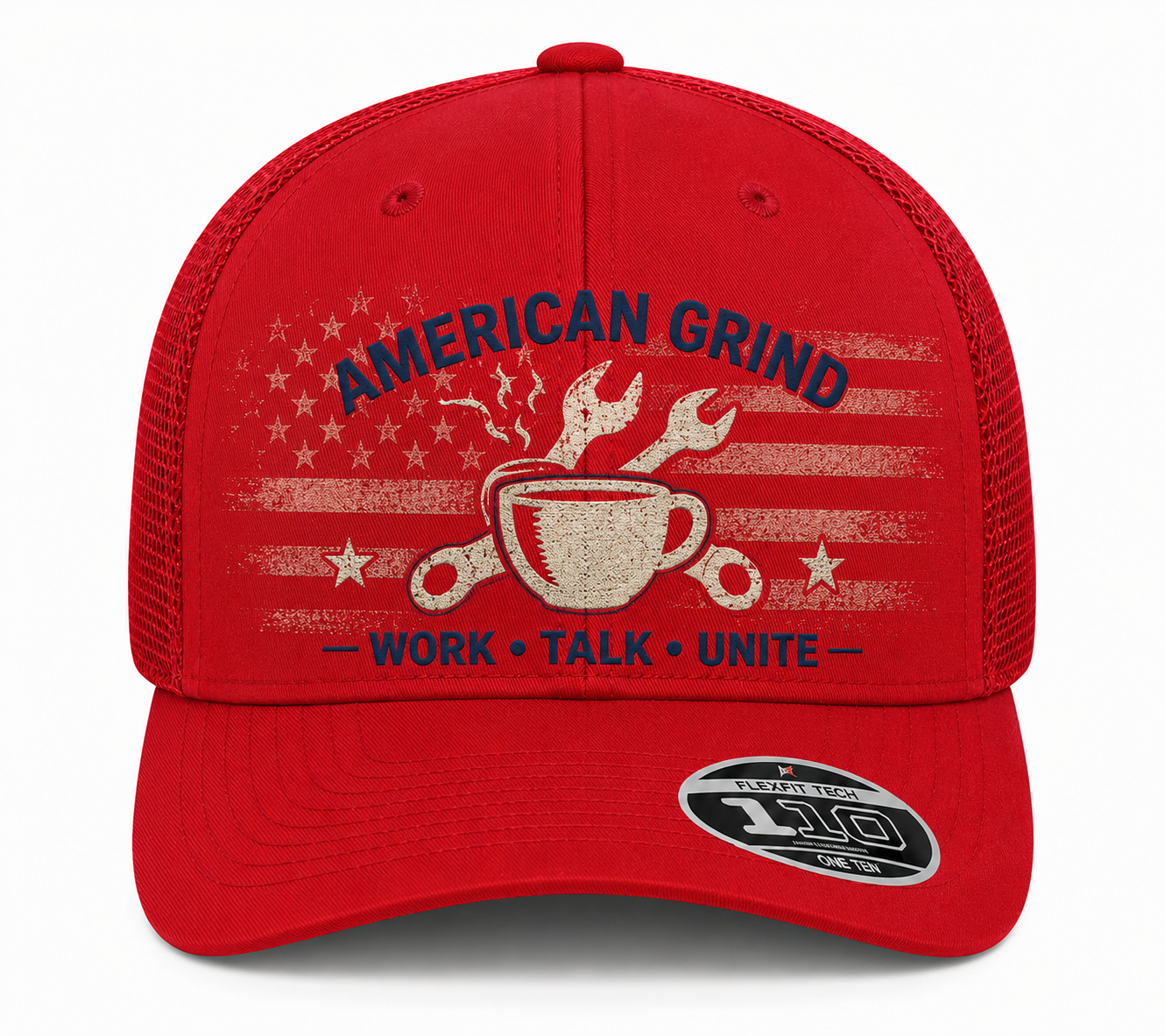 "Work • Talk • Unite" American Grind Hat