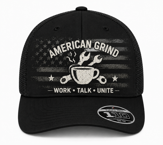 "Work • Talk • Unite" American Grind Hat