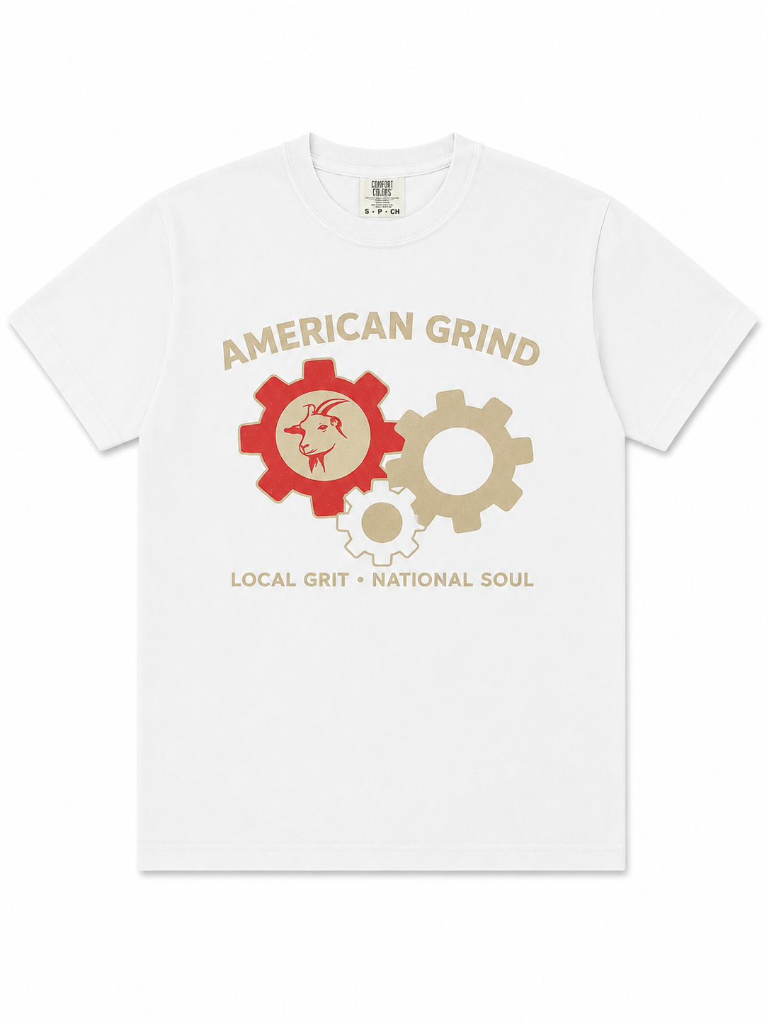 Short Sleeve "Local Grit•National Soul" T-Shirt