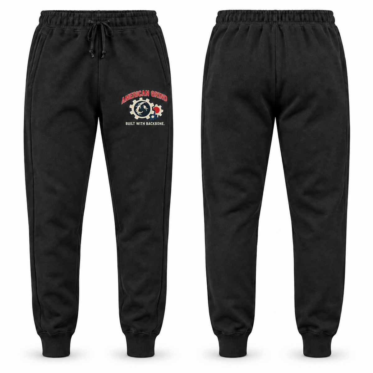 Fleece "Built with Backbone" Joggers