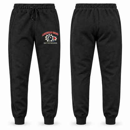 Fleece "Built with Backbone" Joggers